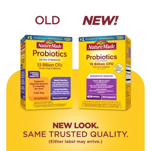 Nature Made Probiotics for Digestive Health, 30 Probiotic Capsules - image 2