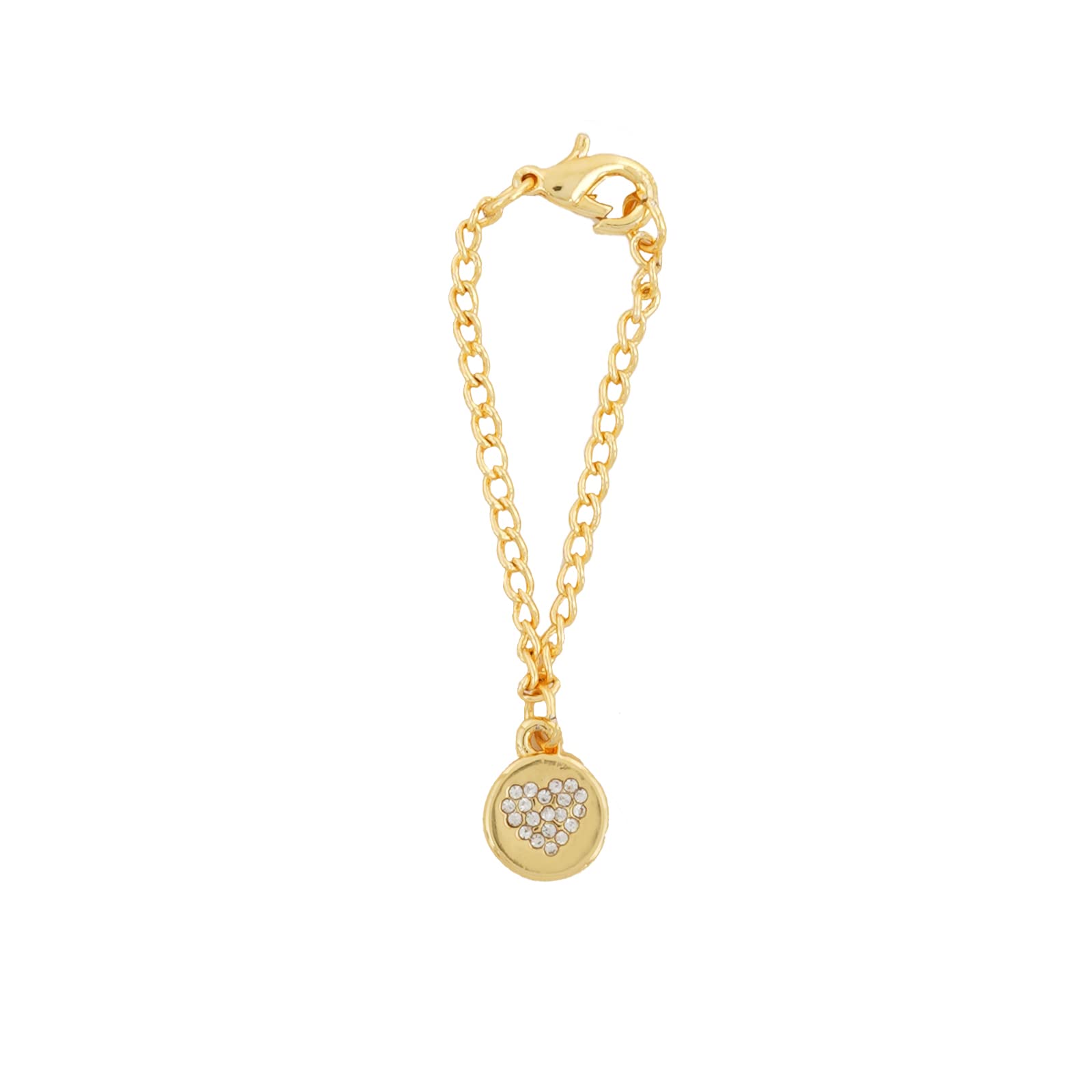 Joker & Witch Dainty Heart Rhinestone Gold Watch Charm (B0B56735D6) Amazon Price History, Amazon Price Tracker