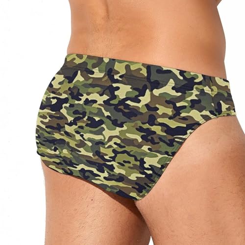 Men & Boy's Swim Briefs Triangle Bikini Swimwear Water Polo Swim Briefs3