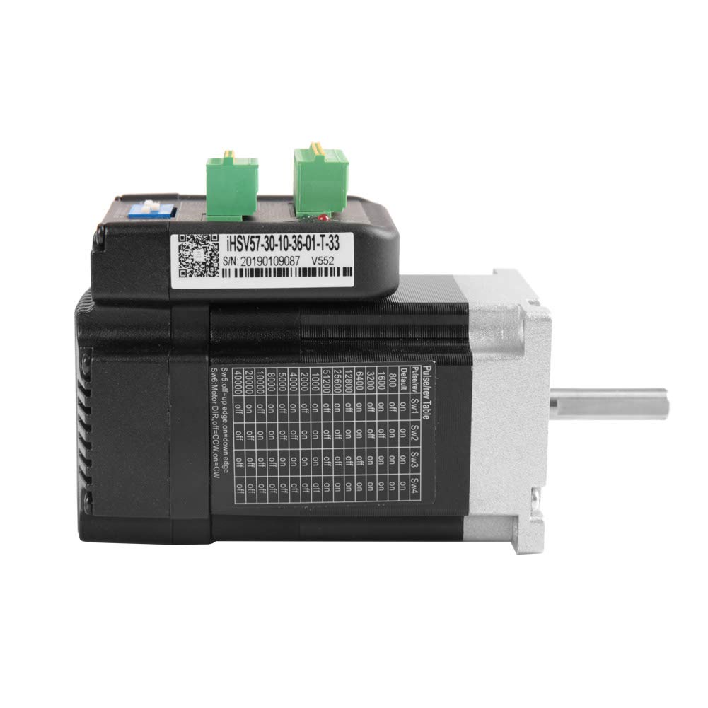 Servomotore integrato, IHSV57-30-10, set di driver per servomotore integrato CNC ad anello chiuso, per controllo CNC, stampante 3D, macchina tessile