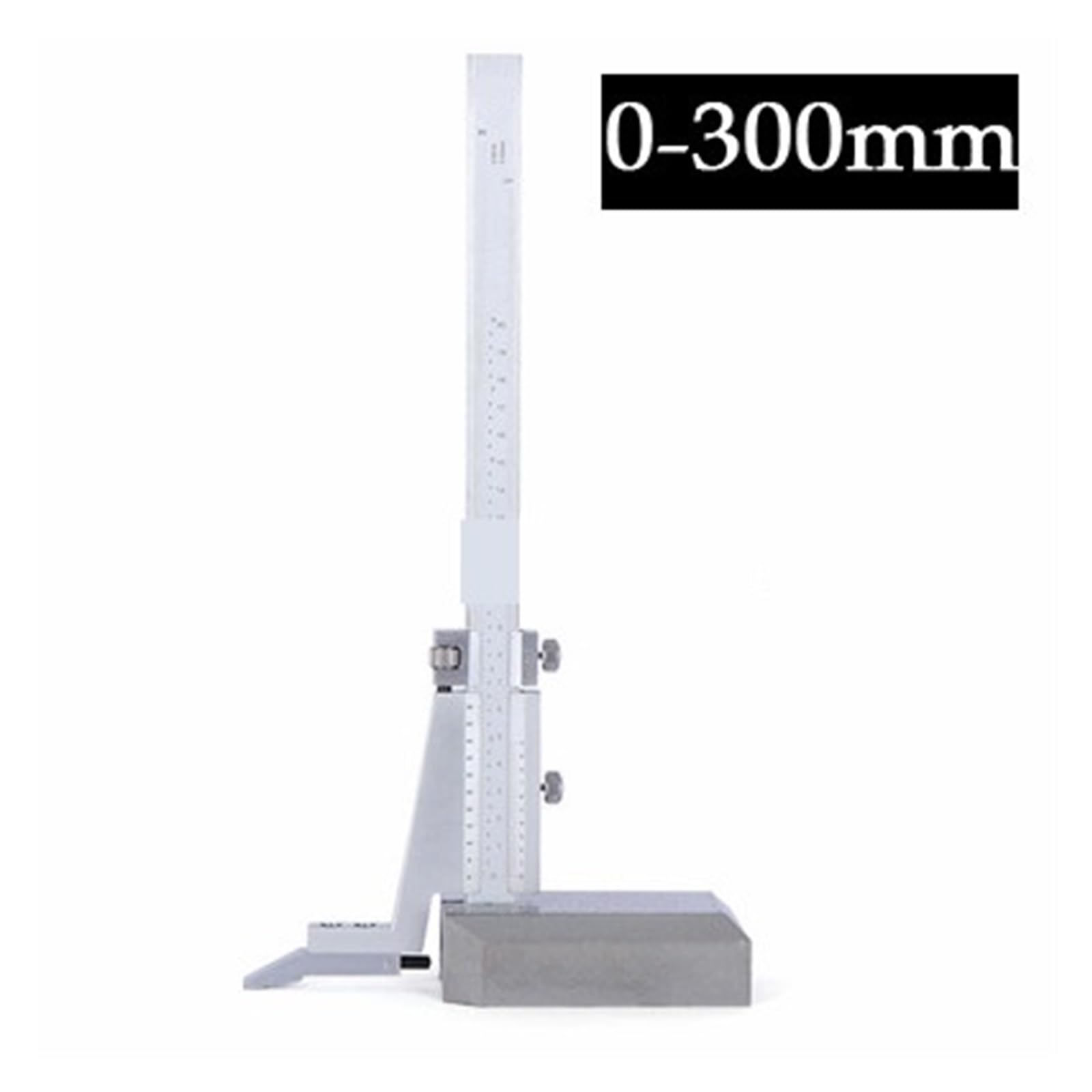 Calibrador de Altura Vernier de 0-300 mm, aleación de Aluminio, medidor de Altura Vernier con Soporte, Herramienta de medición con Regla, Vernier de 300 mm,Vernier 300mm