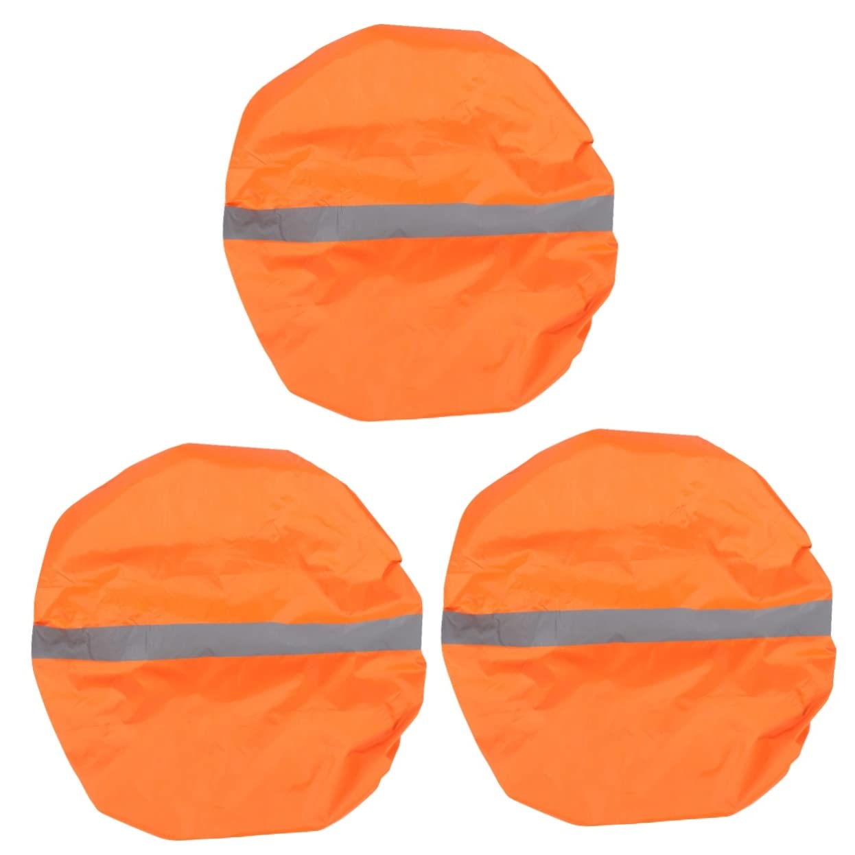 BESPORTBLE 3pcs Reflective Outdoor Backpack Rain Cover High Visibility Protector for Hiking Camping Biking Scratch-Resistant Durable Secure Fit