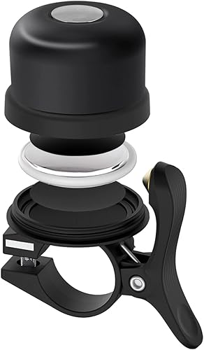 Arkham Campana de bicicleta para AirTag timbre de bicicleta con GPS para manillar anillo clásico de aleación de cobre impermeable para bicicleta de disponible en Yaxa Colombia