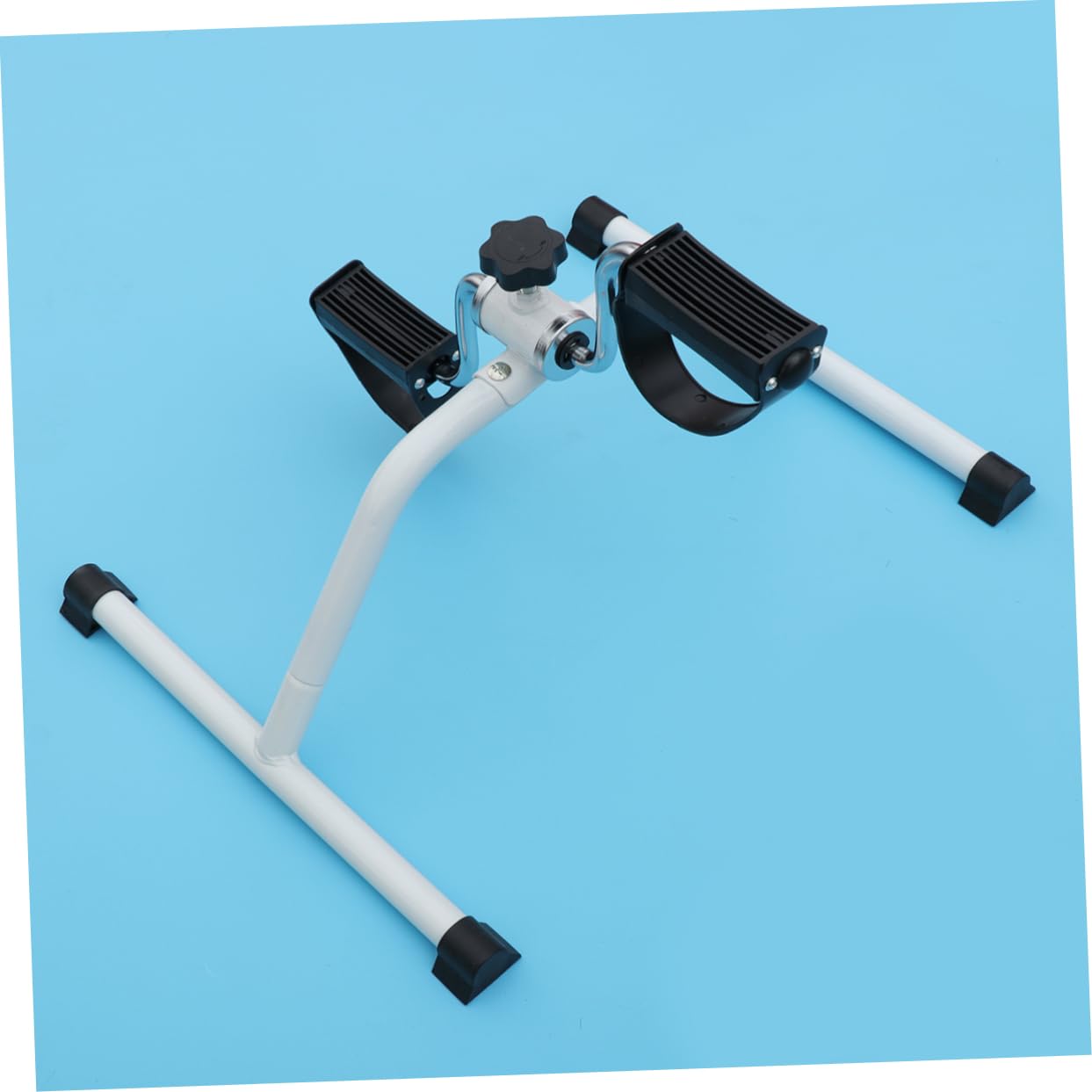 Pedaliera per Gambe Mini in Plastica Bianca per Allenamento
