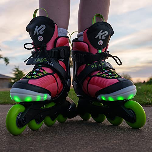 K2 Skates Mädchen Inline Skates Marlee Beam, red - Green, 30G0136