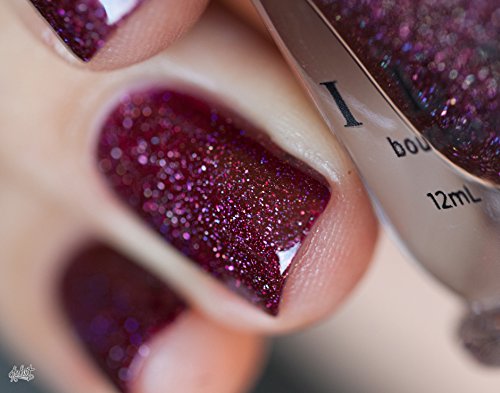 Ilnp Diablo - Vampy Oxblood Holographic Nail Polish #TOP4