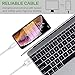 iPhone Charger, KerrKim 2Pack 6Feet Fast Charging Lightning Cable High Speed Connector Data Sync Transfer Lightning to USB A Charger Cable Compatible with iPhone Xs Max/X/8/7/Plus/6S/6/SE/5S/iPad,iPod