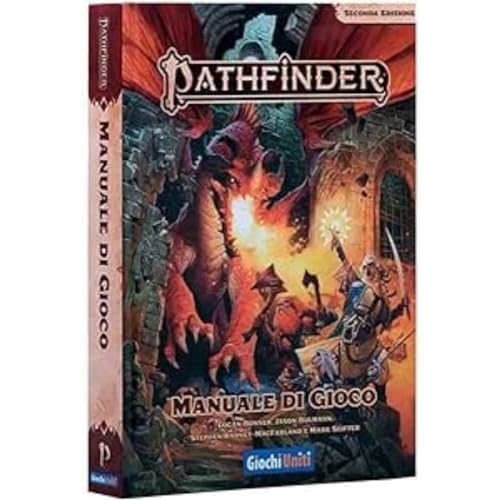 Giochi Uniti Pathfinder Second Edition: Game Manual, First Reprint, Roleplay, 12+, Italian Edition, GU3624