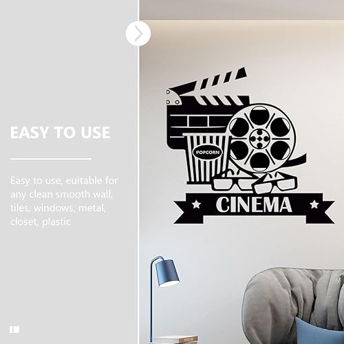 Miniatura 5 de Homoyoyo Decoración del hogar Decoración del hogar Decoración extraíble de pared de cine Decoración de pared Adhesivos de pared Mural Hogar PVC