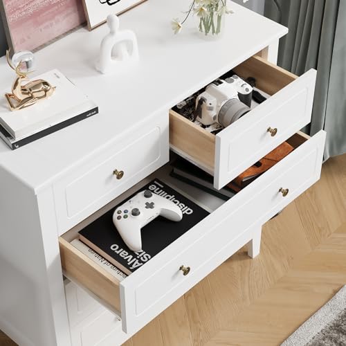 Commode 5 tiroirs et 2 tables de chevet pour libérer l'espace chambre - 8