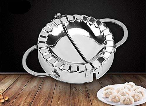 Ravioli Maker Set, FantasyDay 3 Pack Stainless Steel Pierogi Dumpling Maker Wrapper Pastry Dough Press Pie Empanada Press Mould Pastry Crimpers, Pelmeni Dumplings - Home Cooking Kitchen Accessories