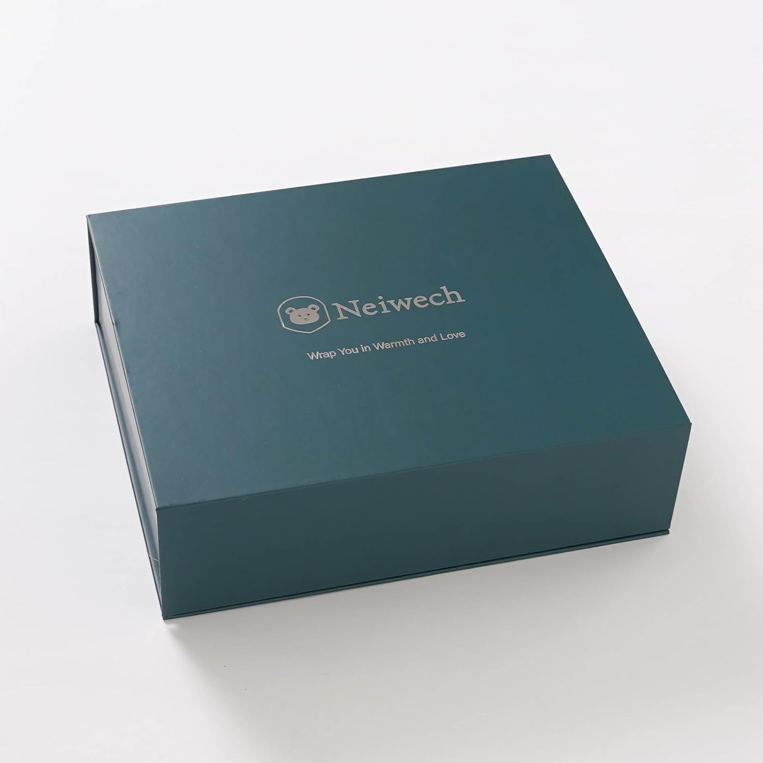 Neiwech Organic Cotton Baby Blanket Knit Soft Receiving Swaddling Crib Nursery Blankets for Newborns Infants Boys Girls Off White 30x40 Inch