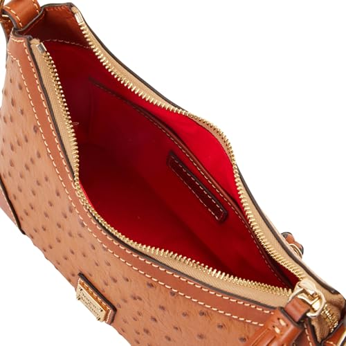 Dooney & Bourke Handbag, Ostrich Shoulder Bag | Caramel3