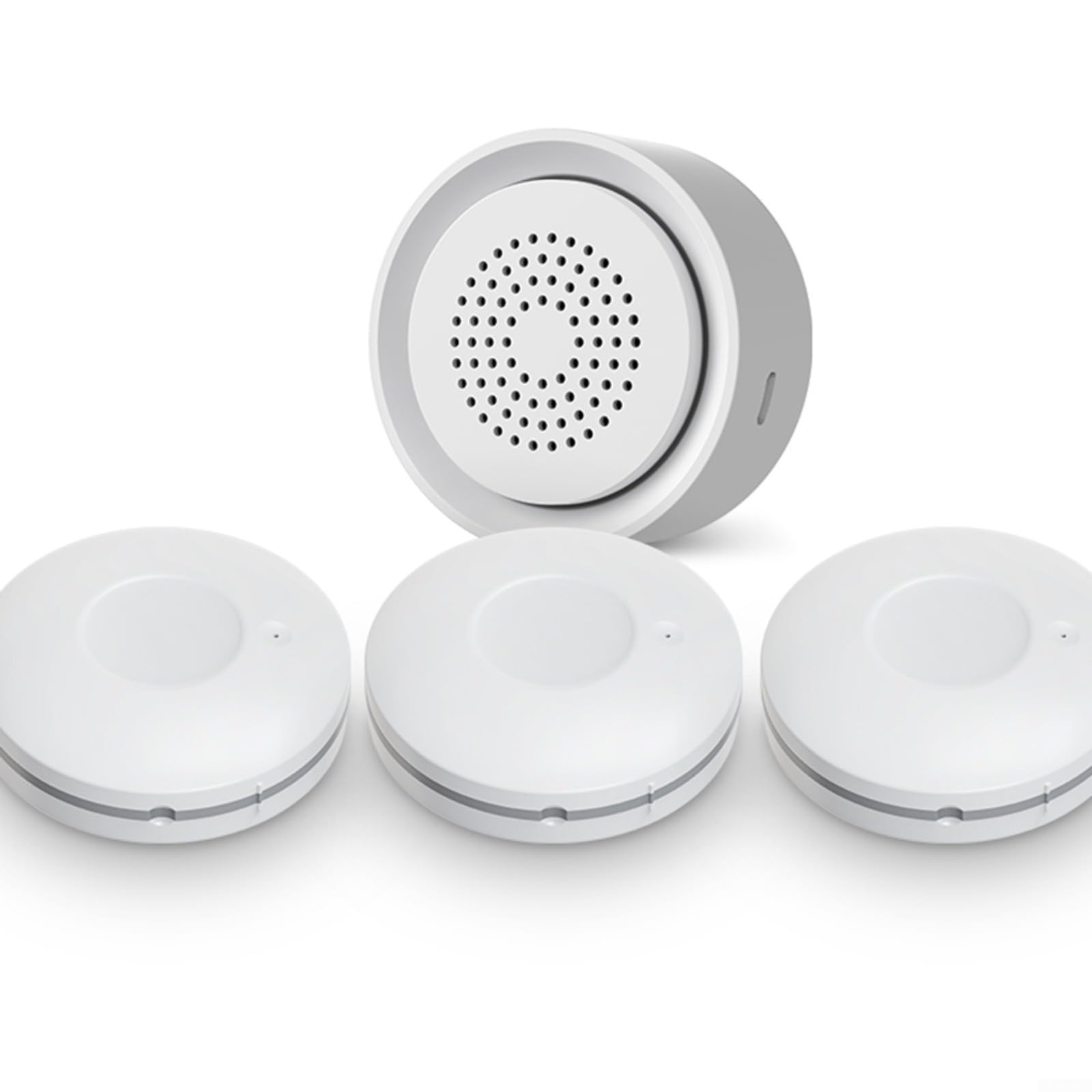 Kit d'alarme de fuite d'eau WiFi pour Tuya pour application intelligente, détection en temps réel avec 3 capteurs