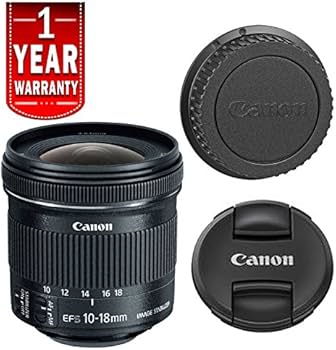 Amazon.com : Canon EF-S 10-18mm f/4.5-5.6 IS STM Lens