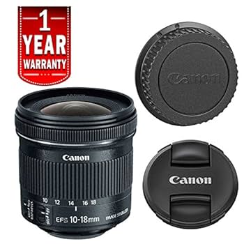 Amazon.com : Canon EF-S 10-18mm f/4.5-5.6 IS STM Lens