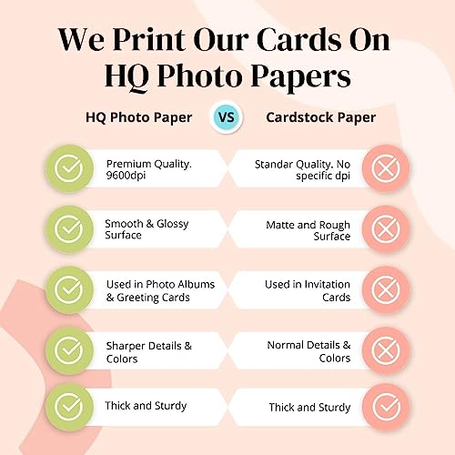 Image of AanyaCentric Thank You Greeting Cards - A5 Size 5.8x8.3inches Printed Card with Envelope