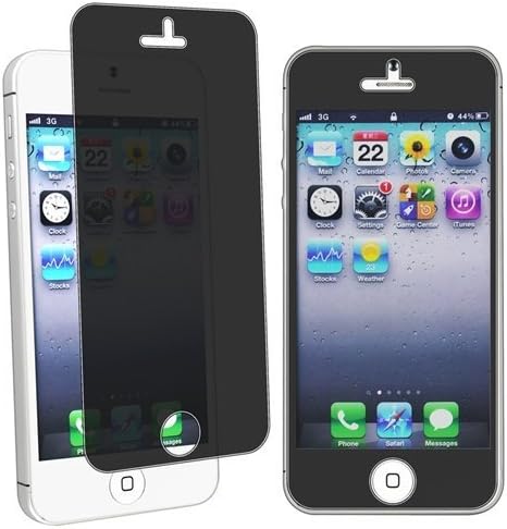 Importer520 Anti-Spy Privacy Screen Protector Compatible with iPhone 5S / iPhone 5C / iPhone 5