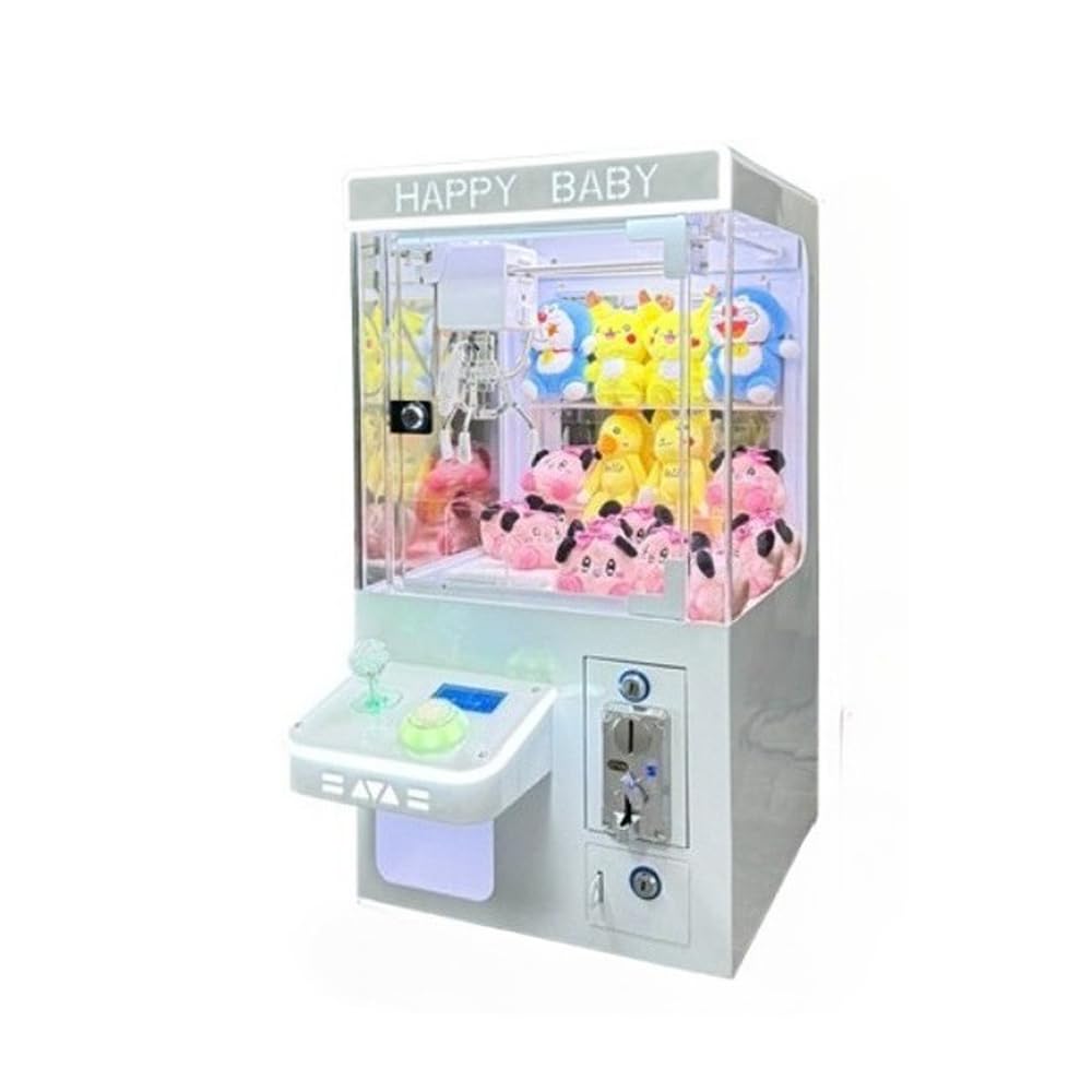 Amazon.co.jp: 小型家庭用商用コイン式クレーンゲーム ミニぬいぐるみ 