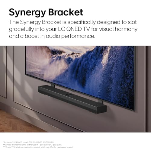 Image of LG SQ75TR, 600W, 5.1.1Ch, Dolby Atmos, Center Up-Firing Speaker, AI Sound Pro, Wow Synergy, Wireless Subwoofer, Rear Speaker Inbuilt Receiver, QNED Matching Bracket Inside (2024 QNED TV)