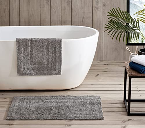 Eddie Bauer - Bathroom Rug, 100% Soft Plush Tufted Cotton Bath Rug, Highly Absorbent, Quick-Dry, and...
