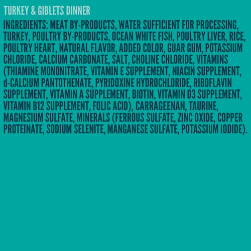 Image of A Strong Heart Canned Wet Cat Food, Turkey & Giblets Dinner - 5.5 oz Cans (Pack of 24), Made in The USA with Real Turkey & Savory Giblets