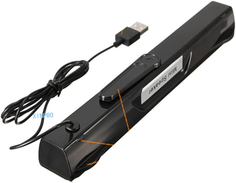 UKCOCO PC Sound Bar Sound Bar for Tv Speakers for PC USB