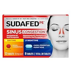 Image of 🔺SUDAFED PE 4 Pk Sinus. Brand catalog list of Sudafed. It's score is 4.1 over 5.