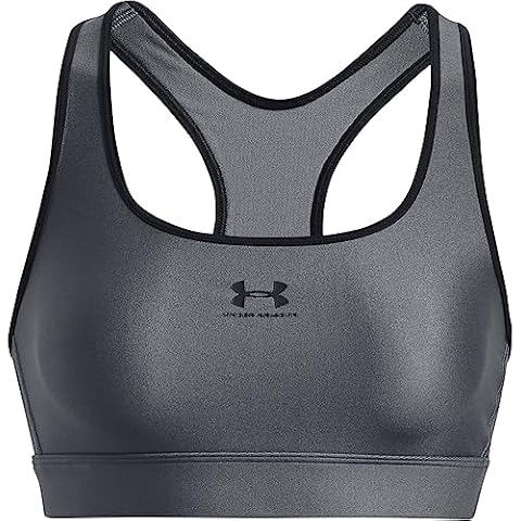 Under Armour Women's UA Authentics Mid Padless Sports Bra Cover