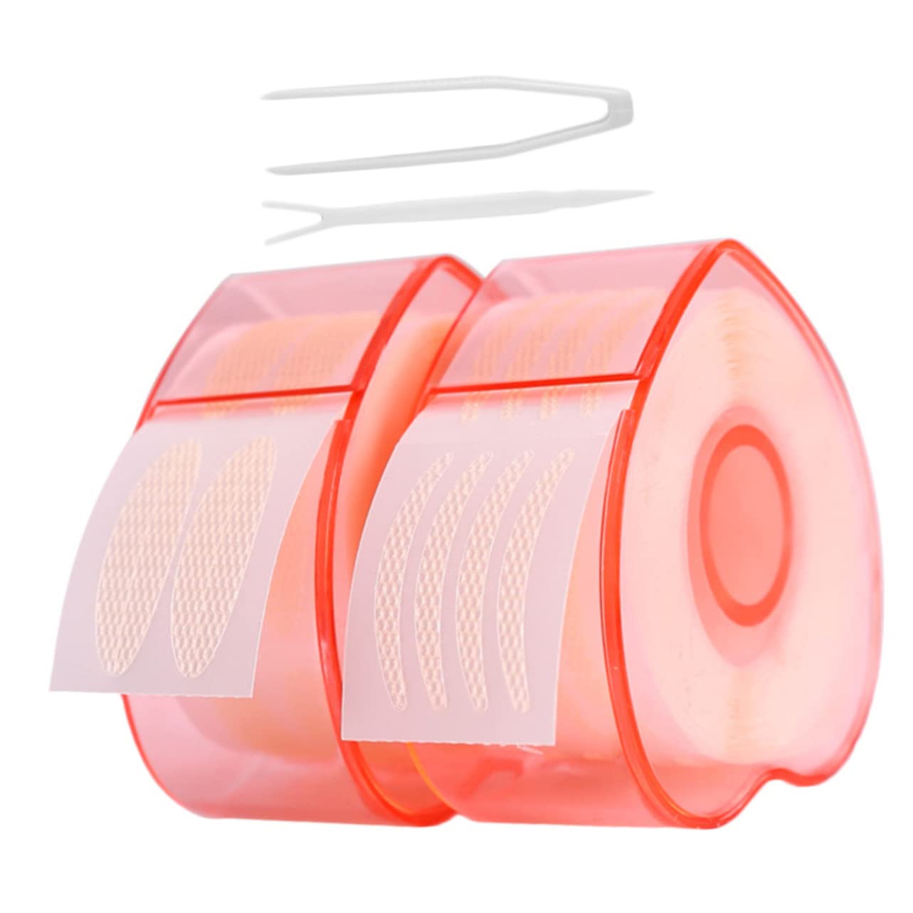 FOMIYES for Makeup Double Eyelid Tape Adhesive Eyelid Lift Strips Natural Look Comfortable for Beginners Professionals Tweezers