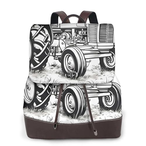 Sac à dos en cuir compact pour femme : fini le désordre avec ce sac d'affaires