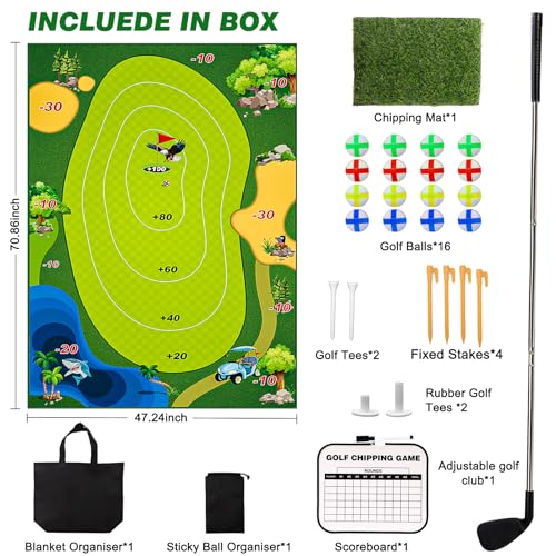 Shinepick Golf Chipping Game Mat thumb #1
