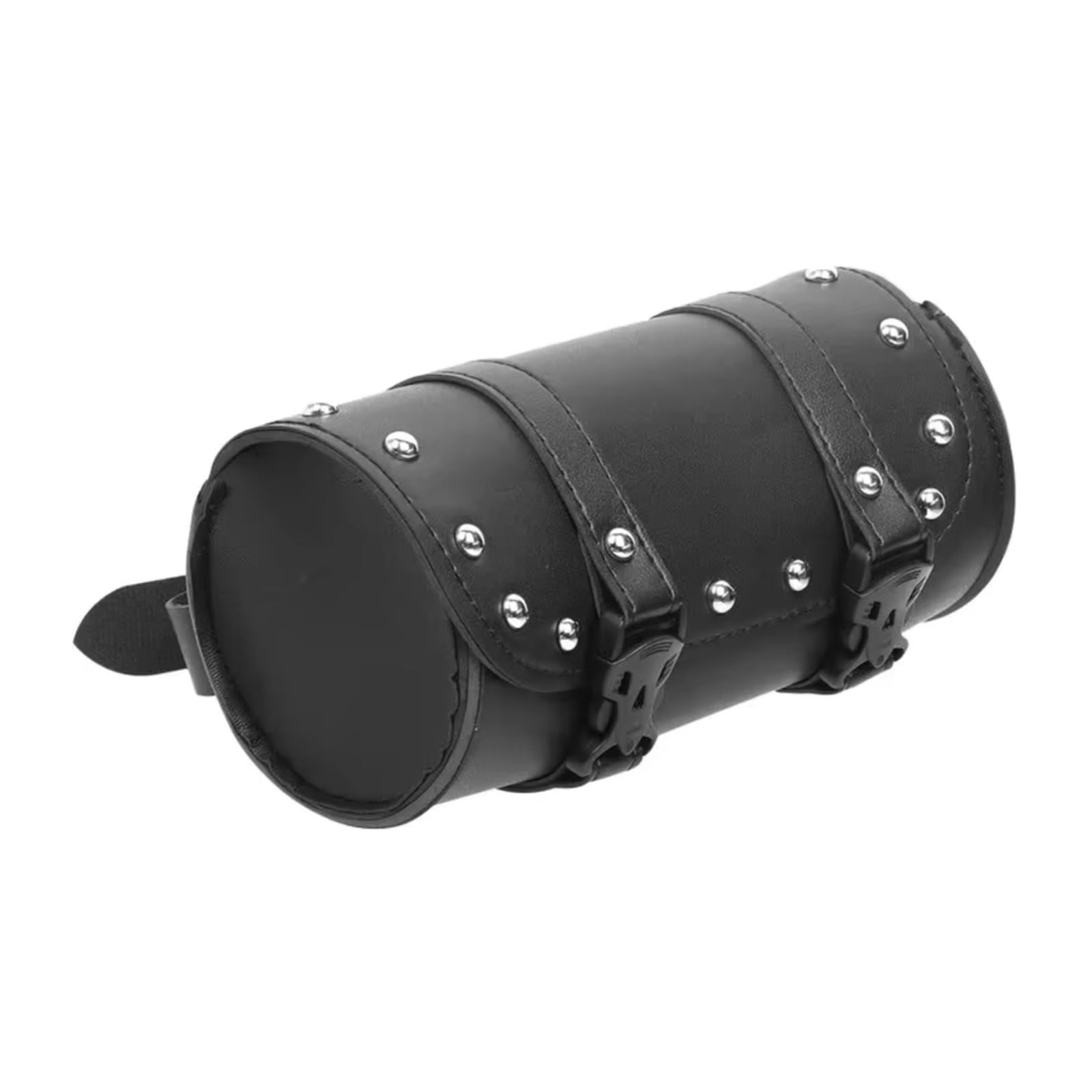 Borse Moto Universali Borsa Porta Attrezzi Per Pu Nera Forcella Anteriore Manubrio Laterale Roll Barrel Accessori Per Riporre La Coda Per Corsa Sacche Moto