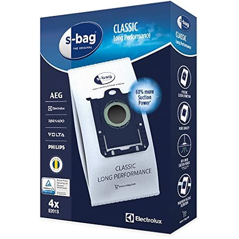 Sacs aspirateur Electrolux s-bag Long Performance Cover