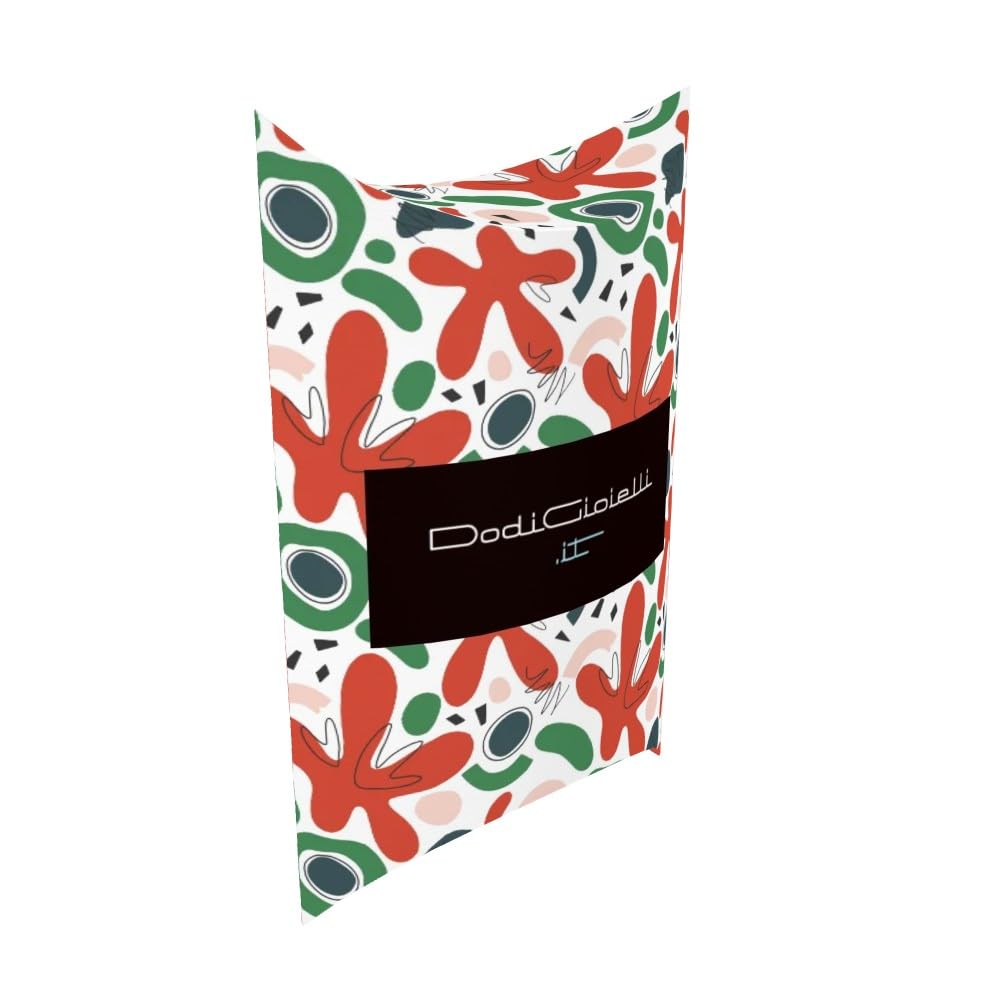 DodiGioielli Orecchini Pendenti Donna con Pallina e Goccia Liscia in Pasta di Turchese – Chiusura in Argento 925 Placcato Oro – Lunghezza 5,3 cm – Made in Italy – Nichel Free