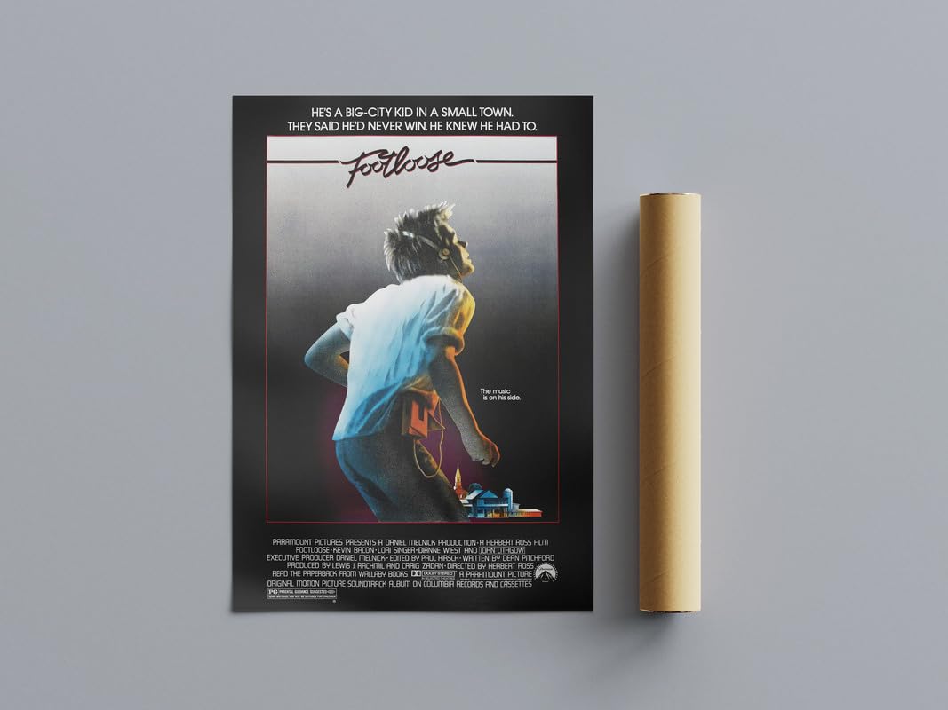 Pixie Posters Multi Colour 80S Classic Movie Posters Footloose Wall Art (A4 Size 21Cmx29.7cm)