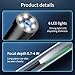 Endoscope Camera with Light, 9.8ft IP67 Waterproof Borescope Inspection Camera with 6 LED Lights & Semi-Rigid Snake Cable, HD Compatible with Android/iOS, Plumbing Pipe Inspection, Tools for Men