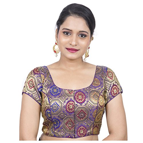 Image of Biyu Being With You Women's Art Silk Saree Blouse
