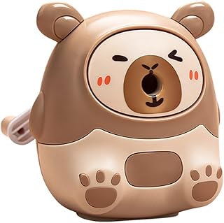 Tsffae Sacapuntas Manual, Sacapuntas En Forma De Capibara, Cortador De Lápices De Escritorio para Niños, Oficina, Escuela, Sacapuntas De Mesa, Suministros De Papelería