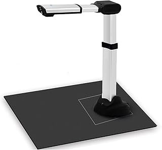 Document Camera Scanner, 18MP High-Definition Book Scanner, Capture Size A2, OCR Function LED Light, Capture Size A2, OCR Function LED LightPortable Document Camera with Built-in LED light