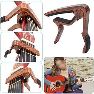 SHANGMAOYO Capodastre Guitare Capo Premium Capo for Guitares Électriques Et Classiques Acoustiques Capo De Guitare À… - Les Beatles, Paul McCartney, John Lennon, RIngo Starr, George Harrison SHANGMAOYO Capodastre Guitare Capo Premium Capo for Guitares Électriques Et Classiques Acoustiques Capo De Guitare À… – Image 5