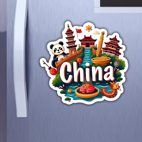 Image of Zesta Wooden Fridge Magnets Set | Refrigerator Decor Magnets for Kitchen | India Souvenir Fridge Magnet Collection | Wooden Magnet for Fridge Door Decoration (China)