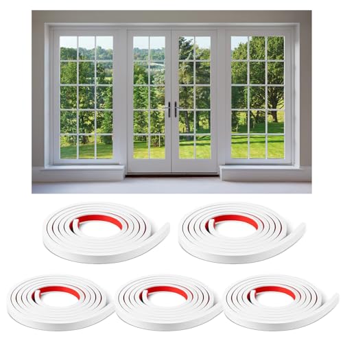 KEOHOLI 5 Rolls Total 32.8ft Window Grille Inserts Grid Kit Self...