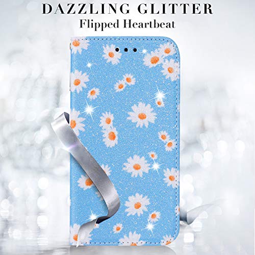 Preisvergleich Produktbild TTUDR [iPhone XS Max Premium Leder Flip Schutzhülle [Standfunktion] [Kartenfächer] [Magnetverschluss] lederhülle klapphülle für Apple iPhone XS Max - TTYY020075 Blau