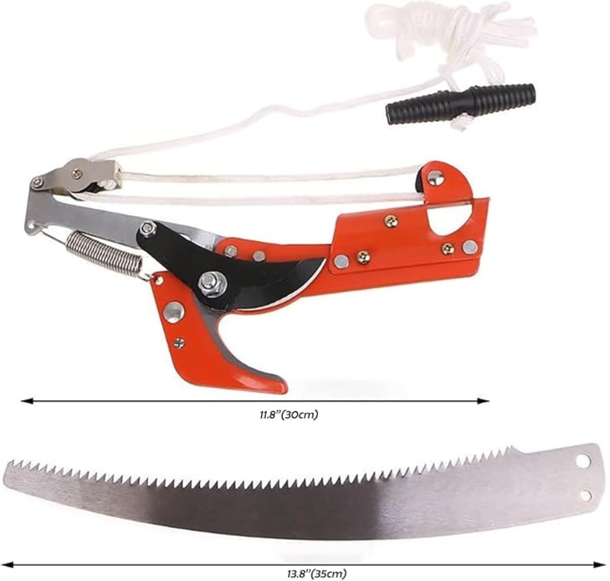 Testa di ricambio per potatura e potatura, compatibile con sega a palo da 2,5 cm di diametro per una facile manutenzione dell'albero