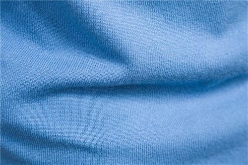 Men's Warm Pullover Sweater Round Neck Solid Color Long Sleeve Sweater Casual Fashion Top3