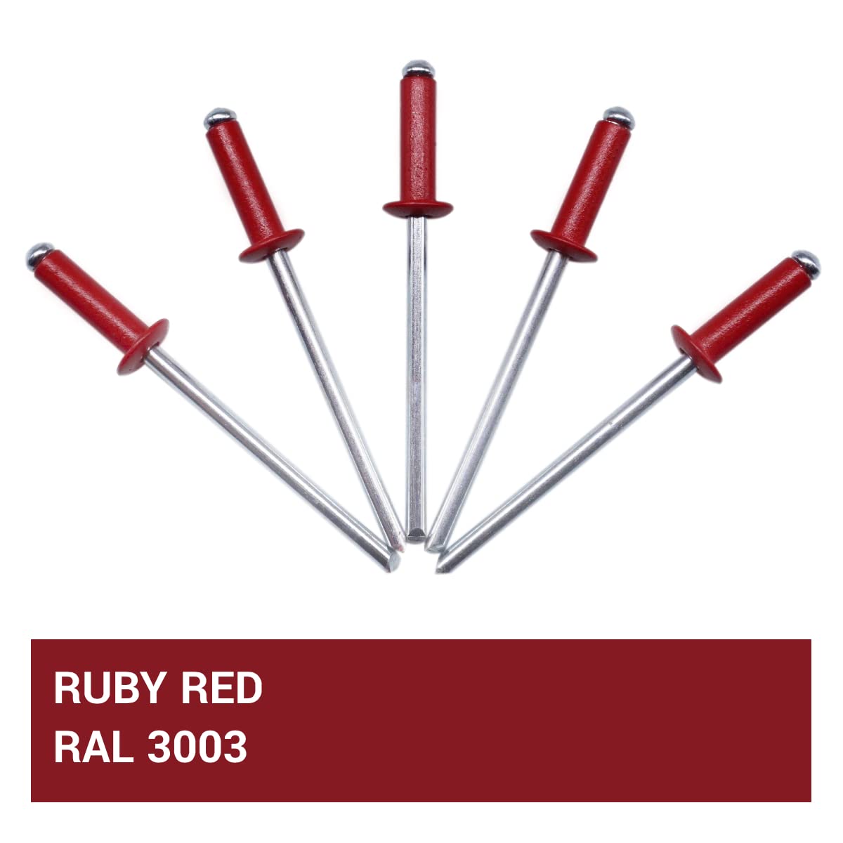 Set van 80 stuks) geschilderde blinde klinknagels 4,0 x 12 mm, koepelkop, DIN 7337, aluminium klinknagel en stalen doorn, popklinknagels (80, lichtgrijs RAL 7035