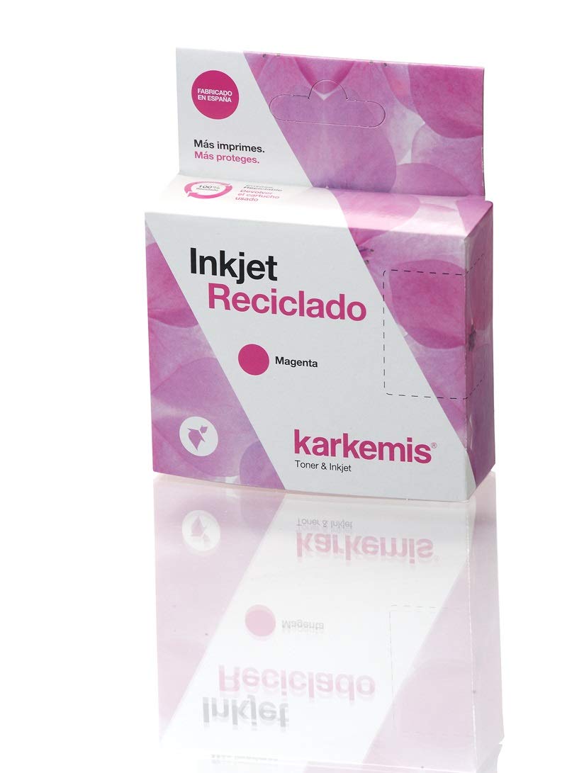 Cartucho de Tinta Reciclado Karkemis Epson T1283/ Magenta