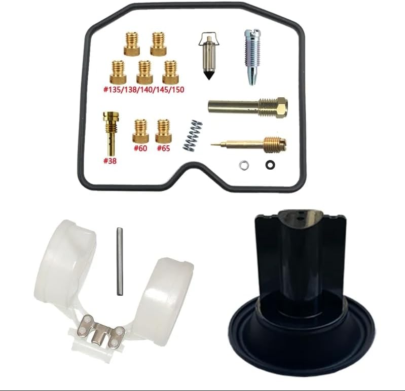 ARCTIC 250 300 375 400 2X4 4x4 Carburetor Rebuild Repair Kit 2001-2005 5507-068