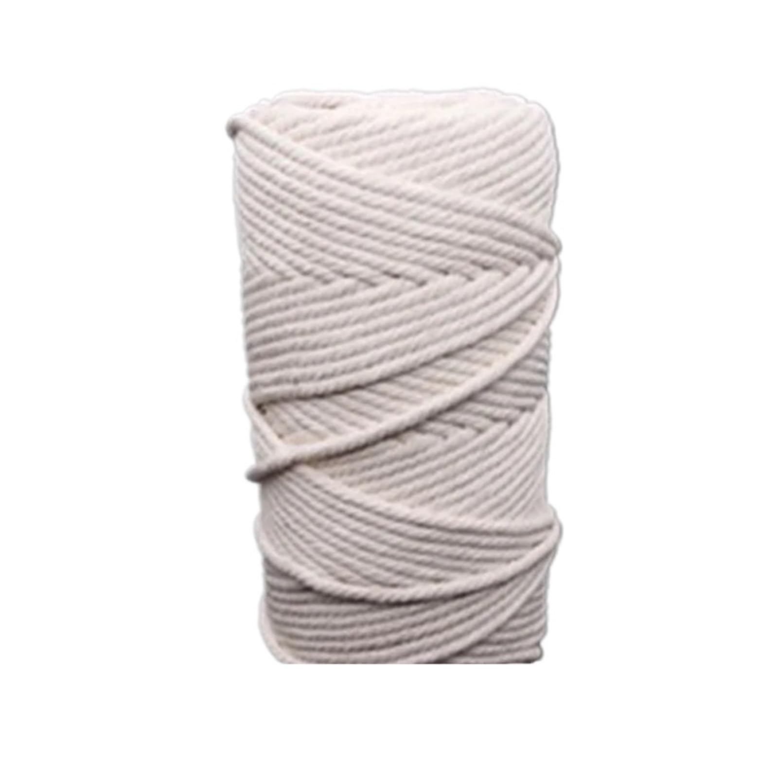 1mm-10mm Cotone Macrame Cavo Corda Stringa FAI DA TE Fatti A Mano Arazzi Naturale 3mm Corda Cucito Boemia Decorazione Della Casa di Nozze